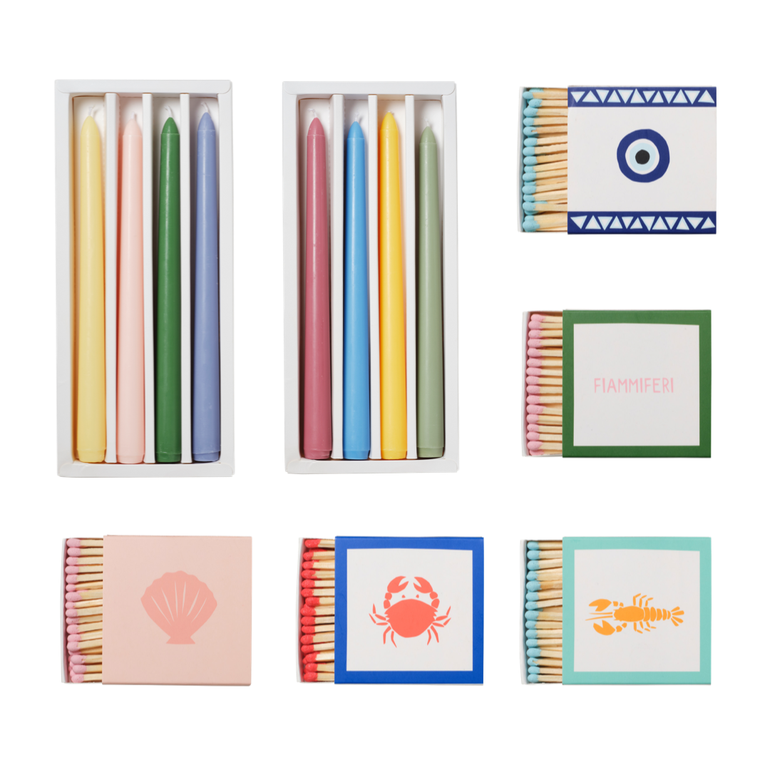 Taper Candle Set In The Roundhouse