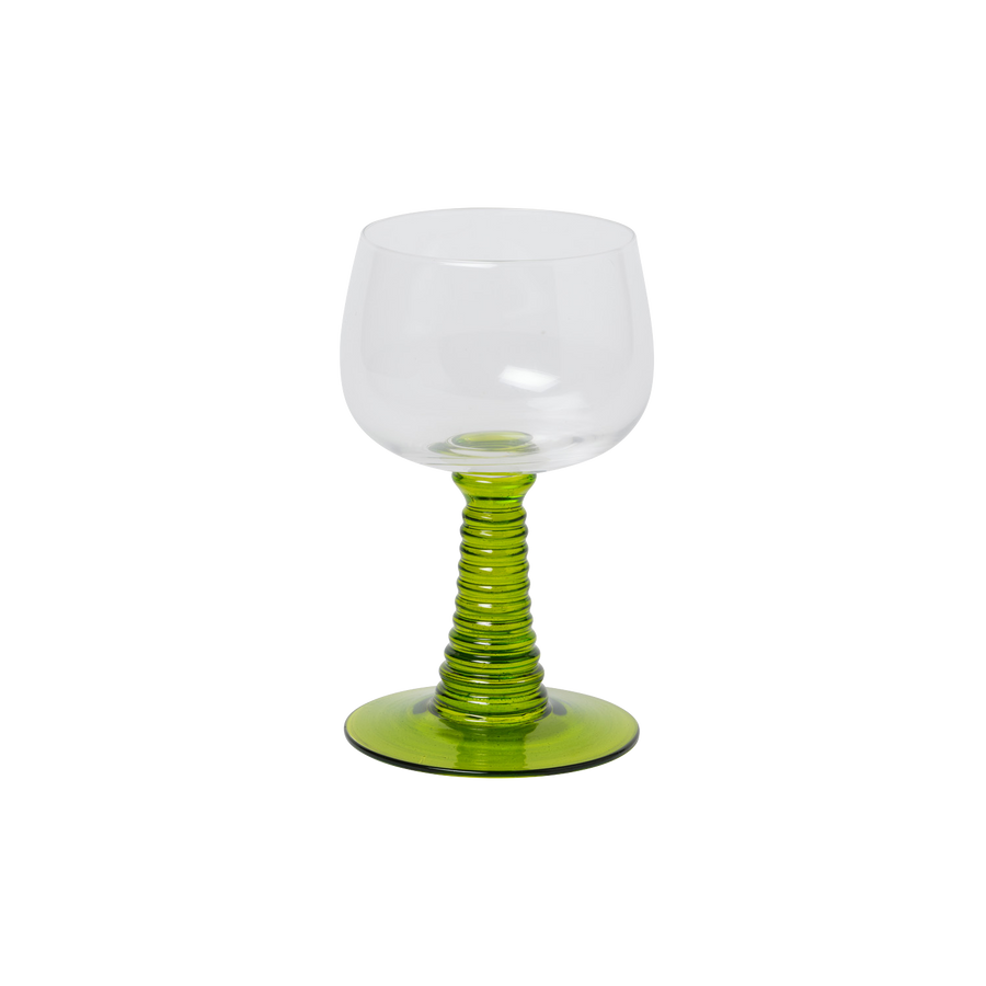 Green Wine Goblet — Set of 2