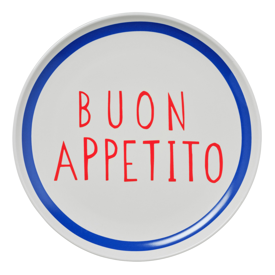 Large Buon Appetito Plate