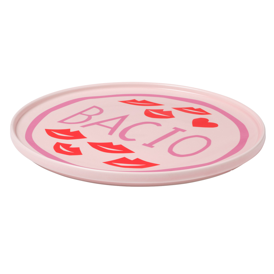 Pink Bacio Plate