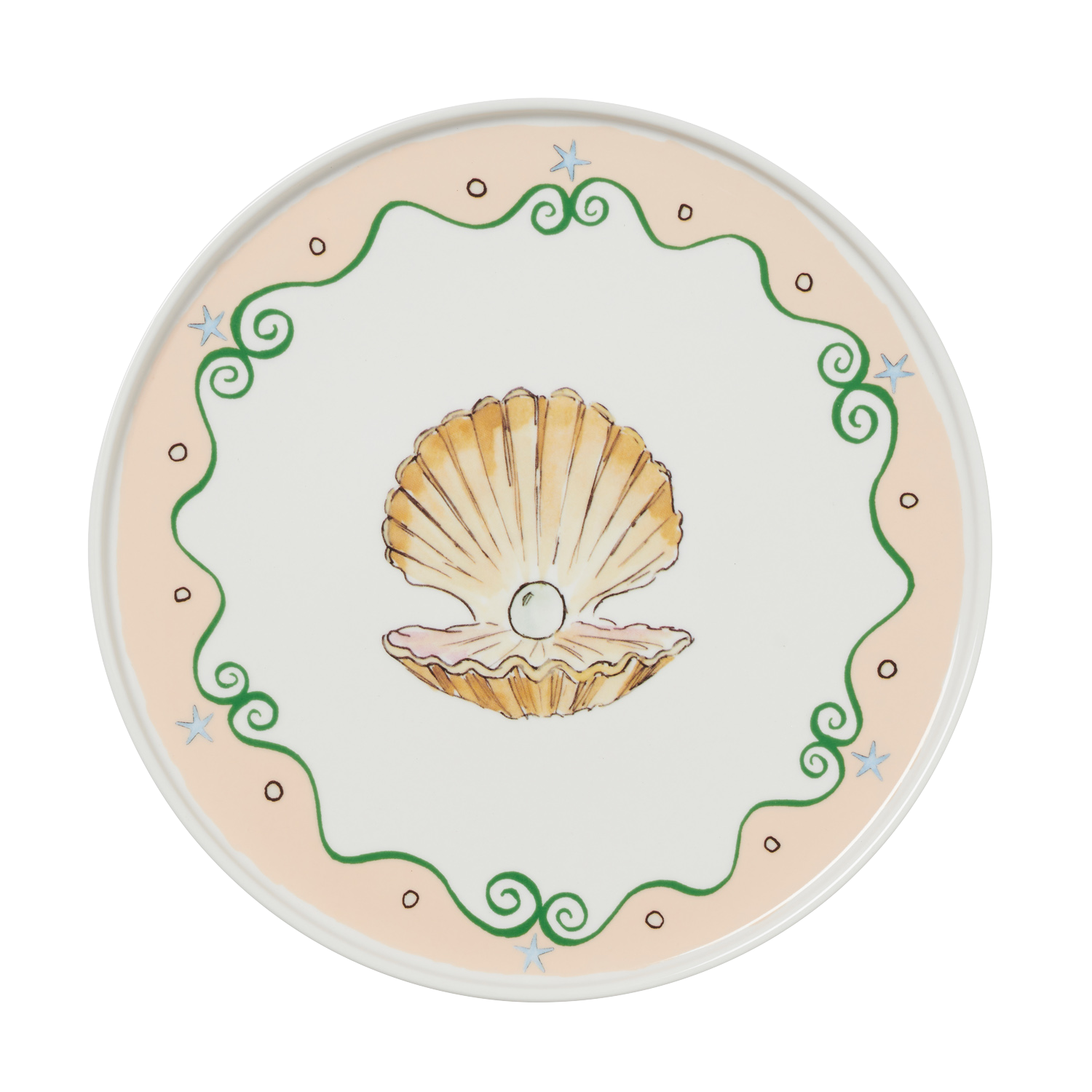 Pearl Clam Plate In The Roundhouse