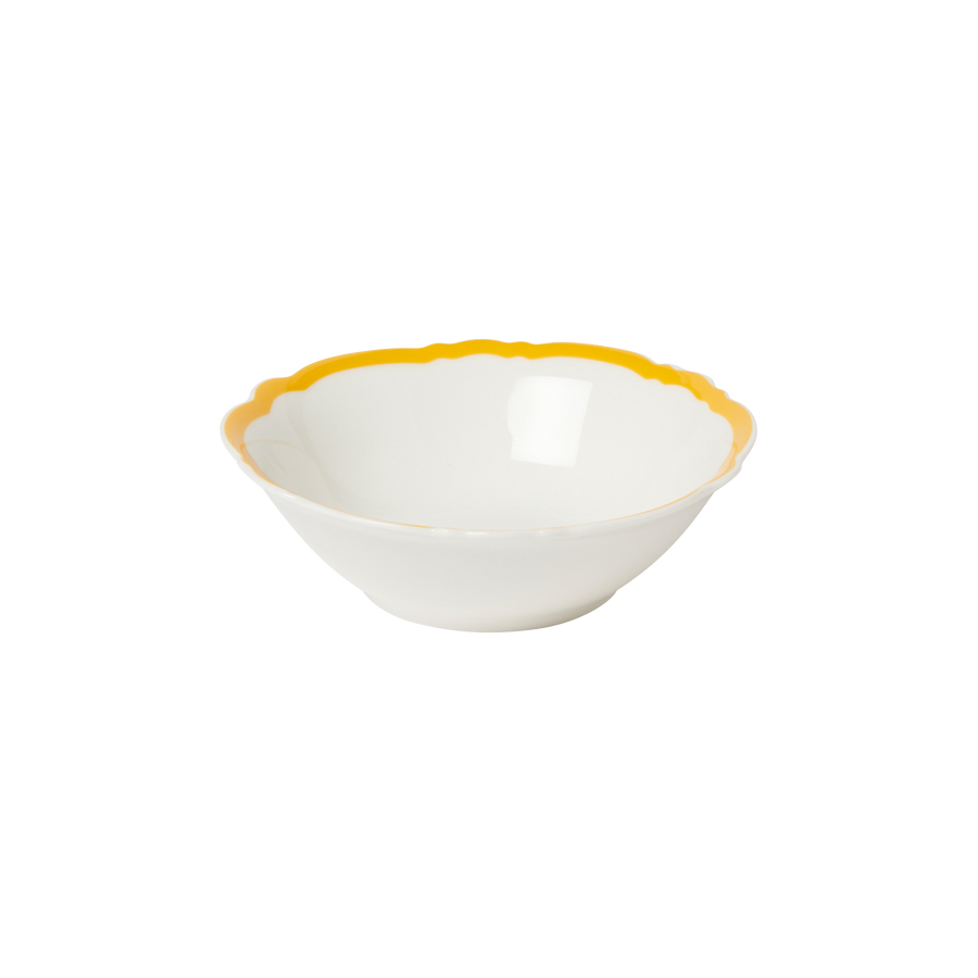 Yellow Wave Small Bowl - Set of 4