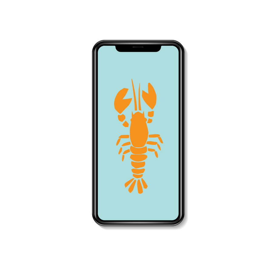 Downloadable Lobster Phone Wallpaper