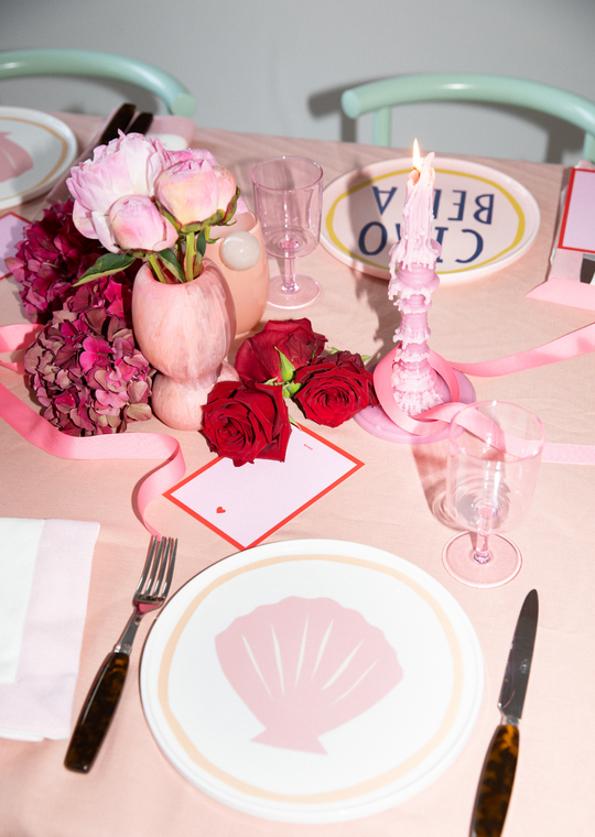 Set the Galentine's Day Table