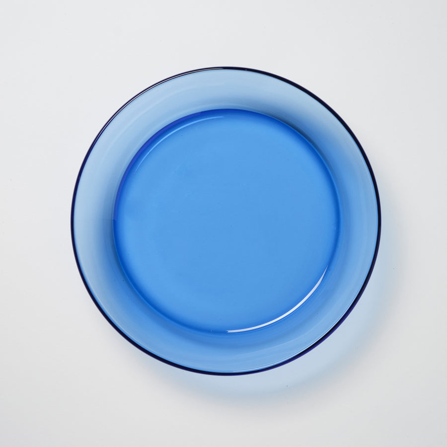 Blue Glass Bowls - Set of 2