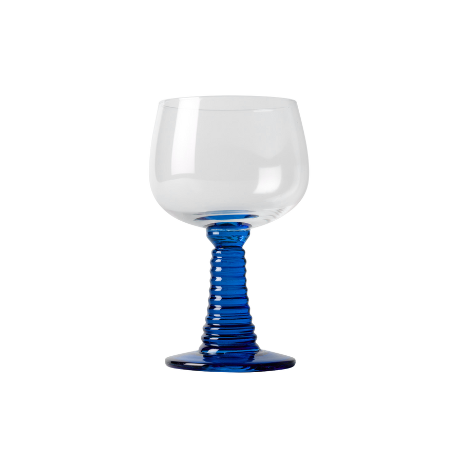 Navy Wine Goblet — Set of 2
