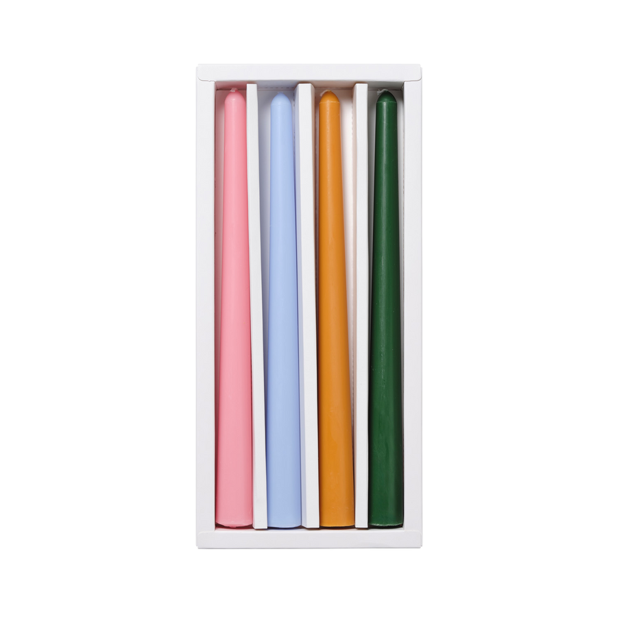 Bright Taper Candle Set