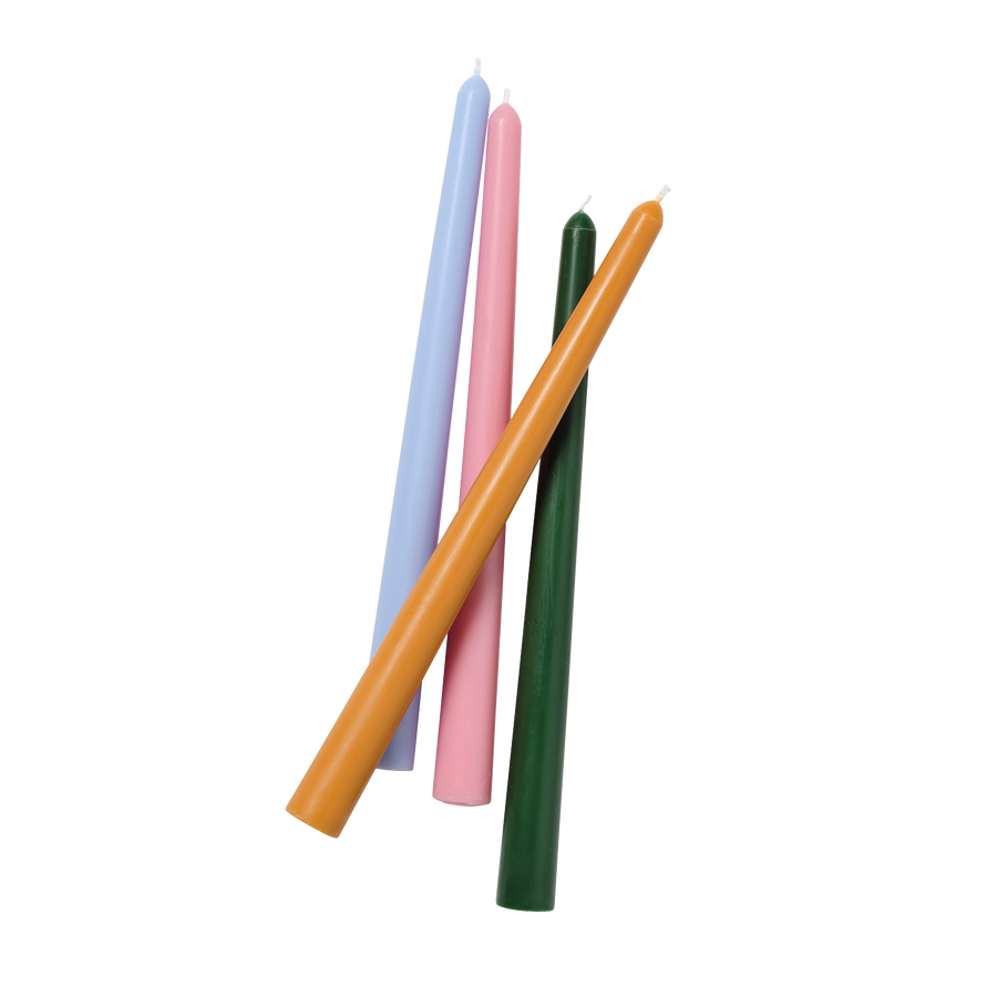 Bright Taper Candle Set