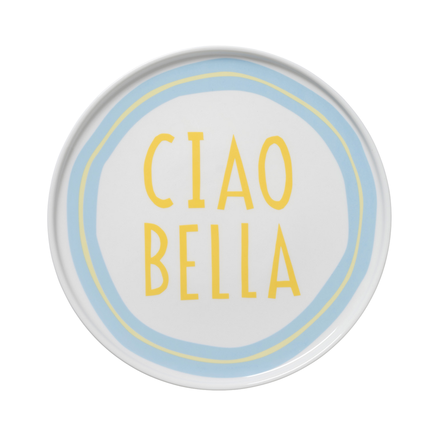 Ciao Bella Blue and Yellow Border