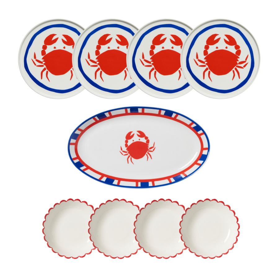Crab Dining Set