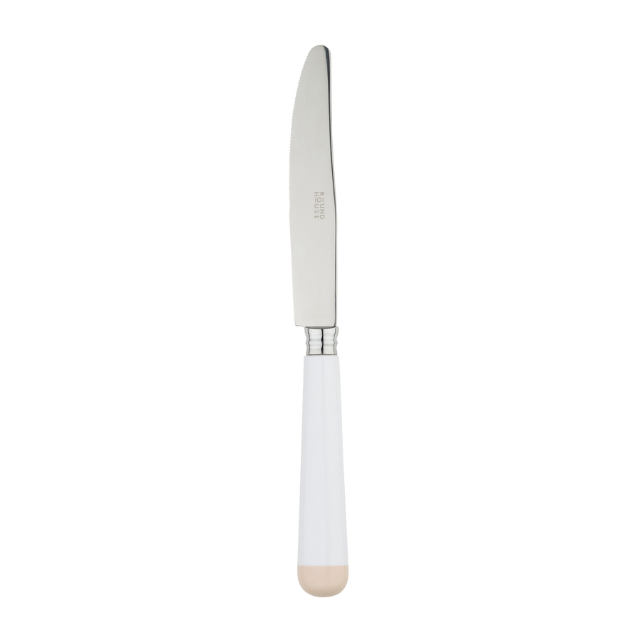 White & Beige Cutlery Set