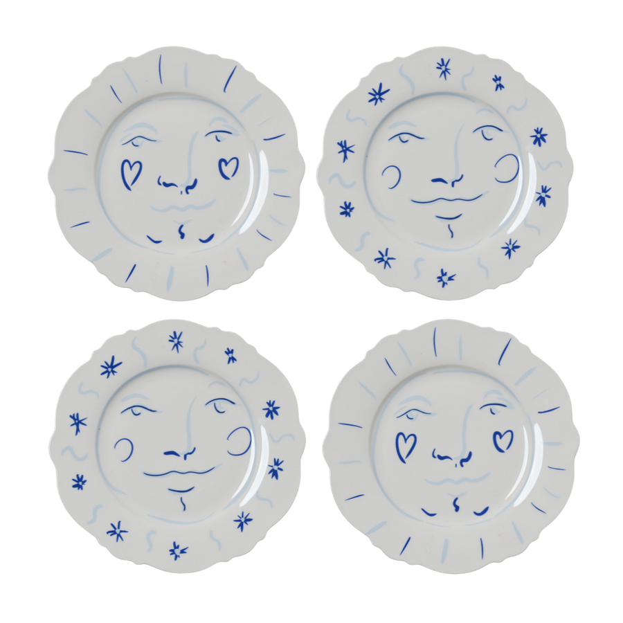 David King Reuben Wave Dinner Set of 4