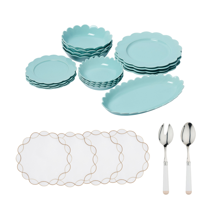 Duck Egg Blue Dining Set