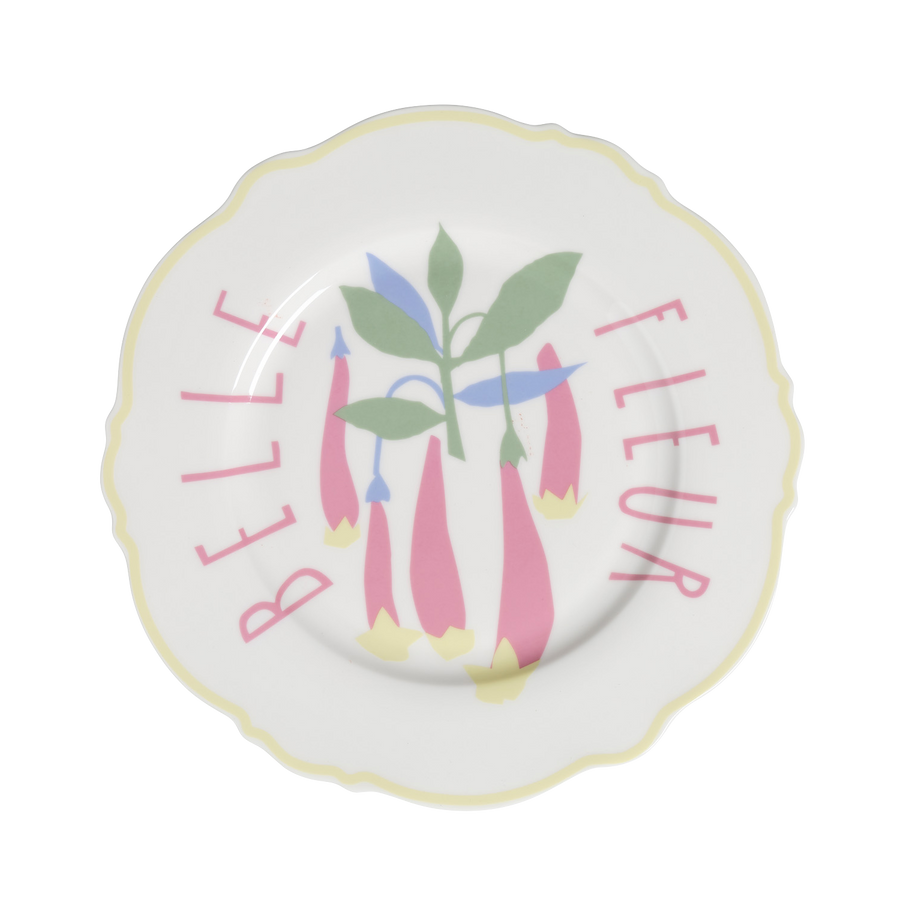 Belle Fleur Wave Dinner Plate