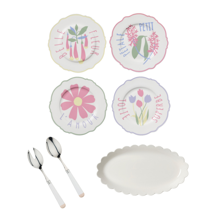 French Floral Set