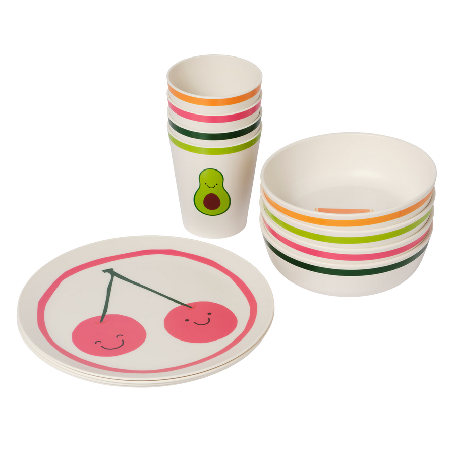 Fun with Fruit - Kids Dining Set - FINAL SALE - PRE ORDER (SOLD OUT)