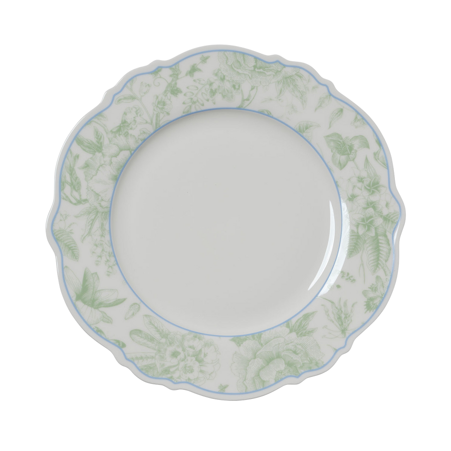 Chinoiserie Wave Dinner Set - Set of 4