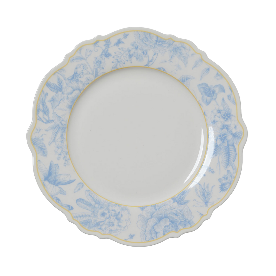 Chinoiserie Wave Dinner Set - Set of 4
