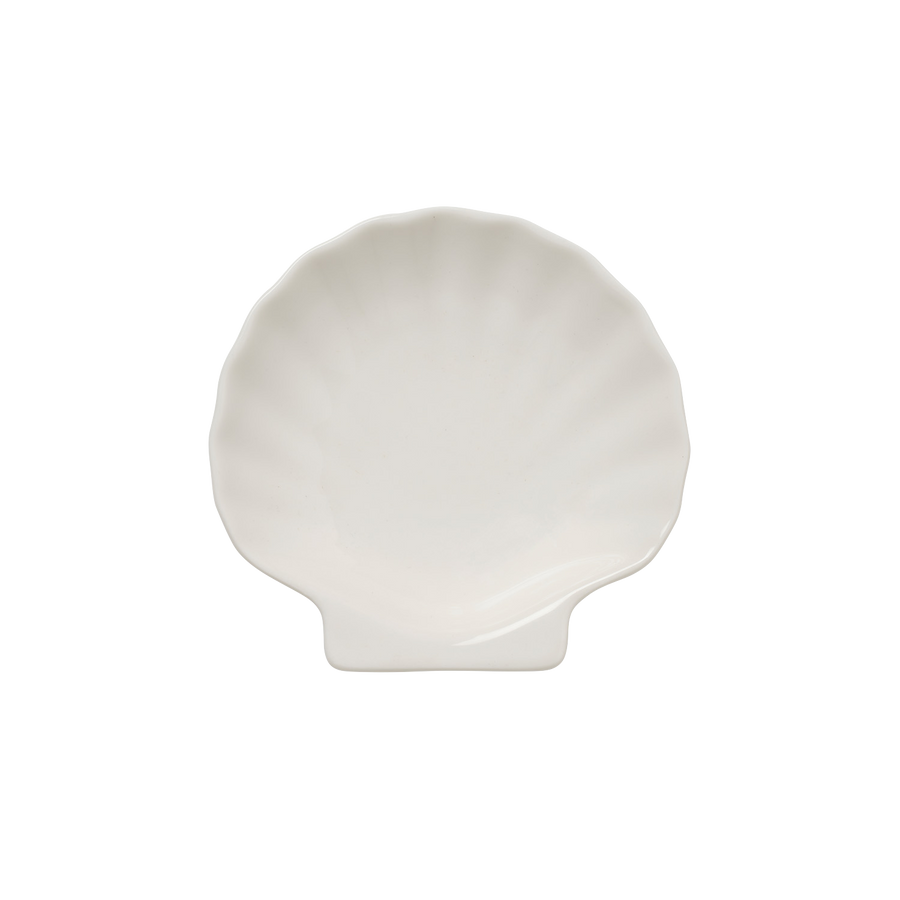 Small Shell Plate Set of 4