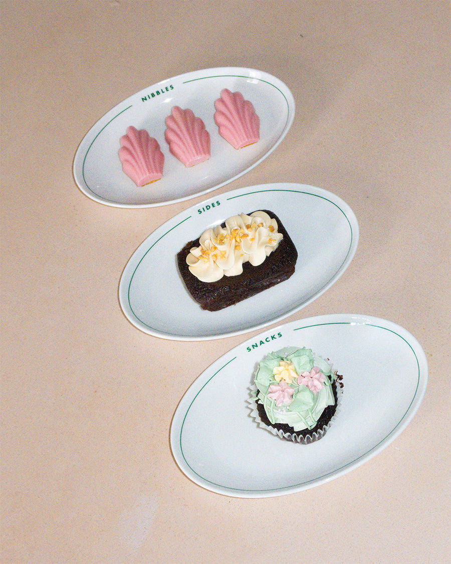 Sides Small Oval Tray