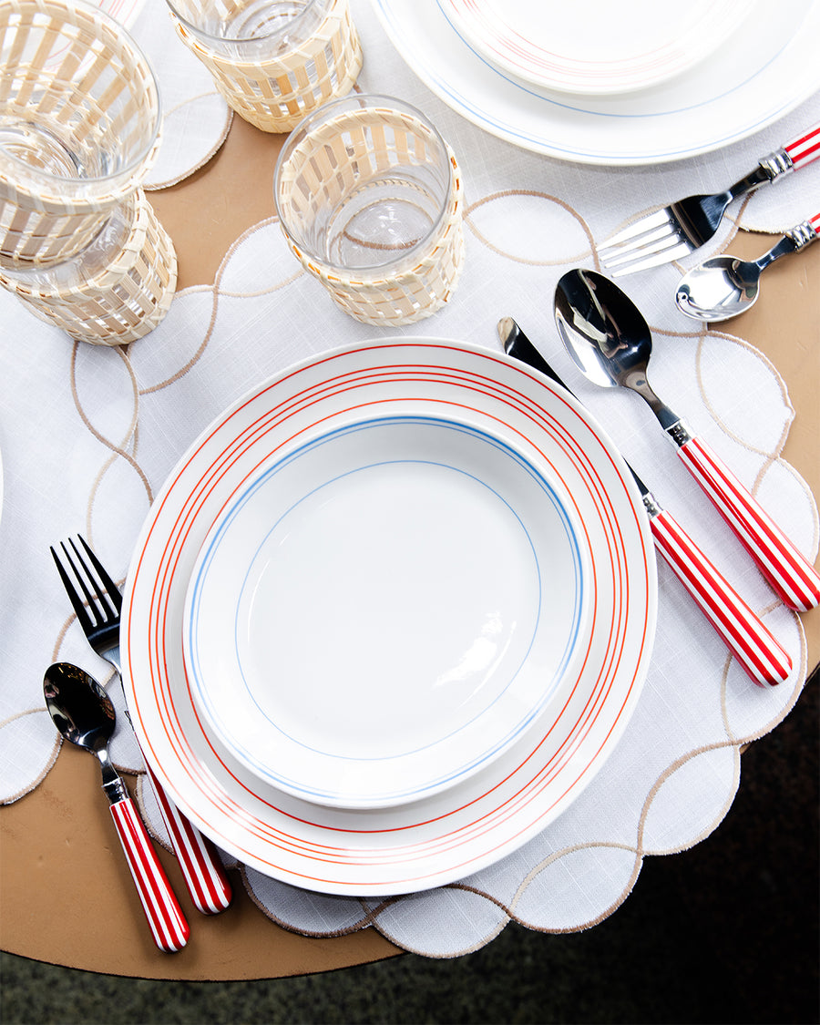 Bistro Dinner Plate Set - Set of 4