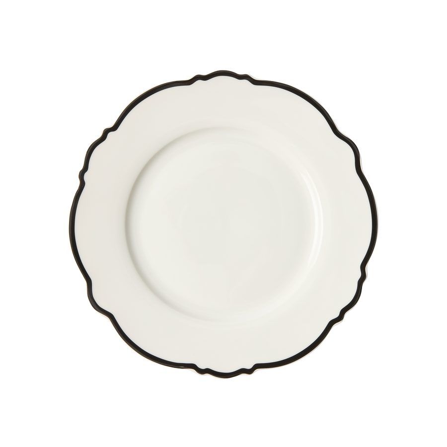 12 Piece Black Wave Dining Set