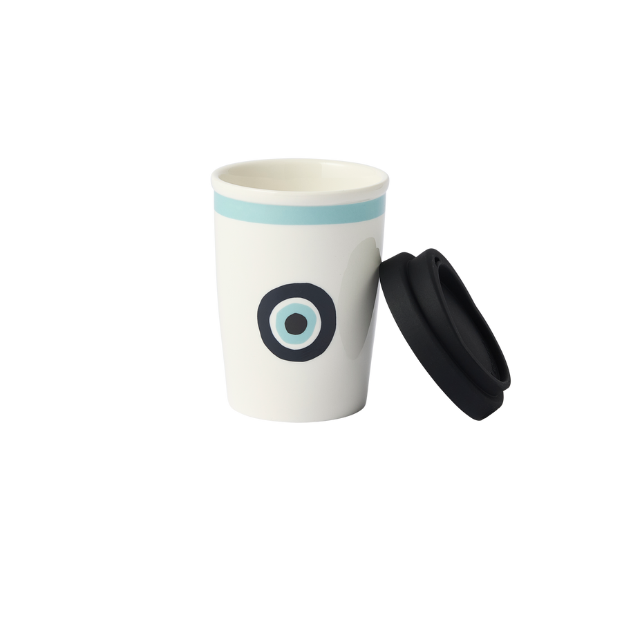 Evil Eye Coffee Cup