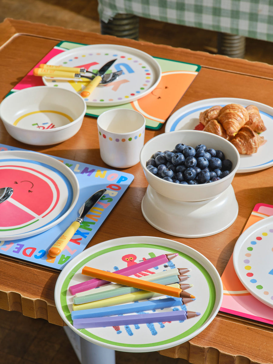 Eat Up! Set of 4 Kids Cork Placemat