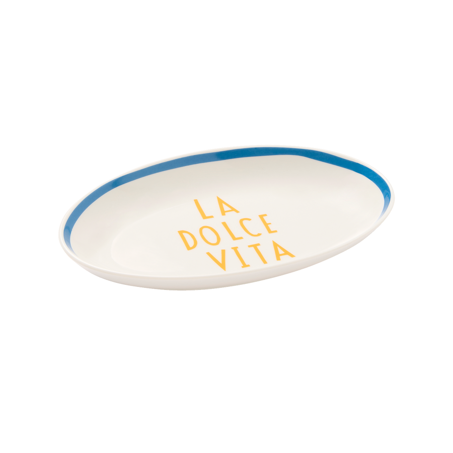 La Dolce Vita Small Oval Tray