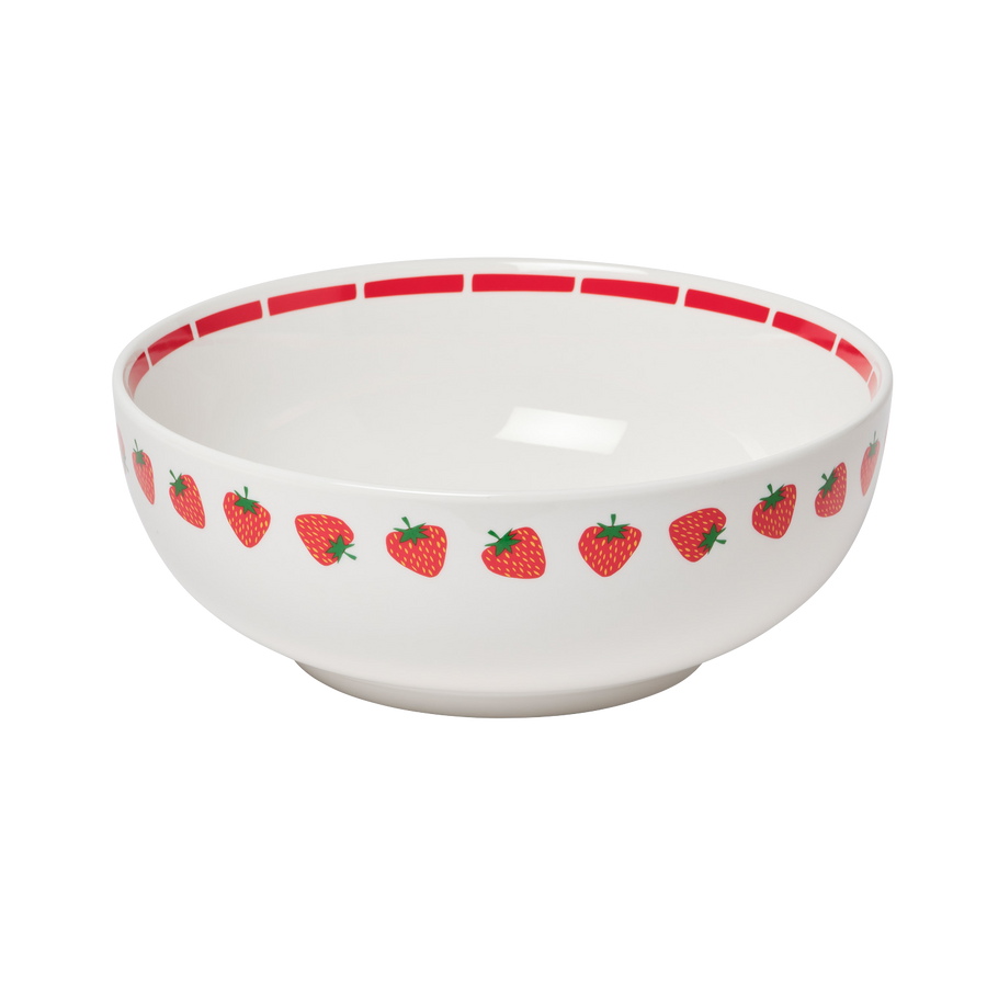 Large Strawberry Serving Bowl