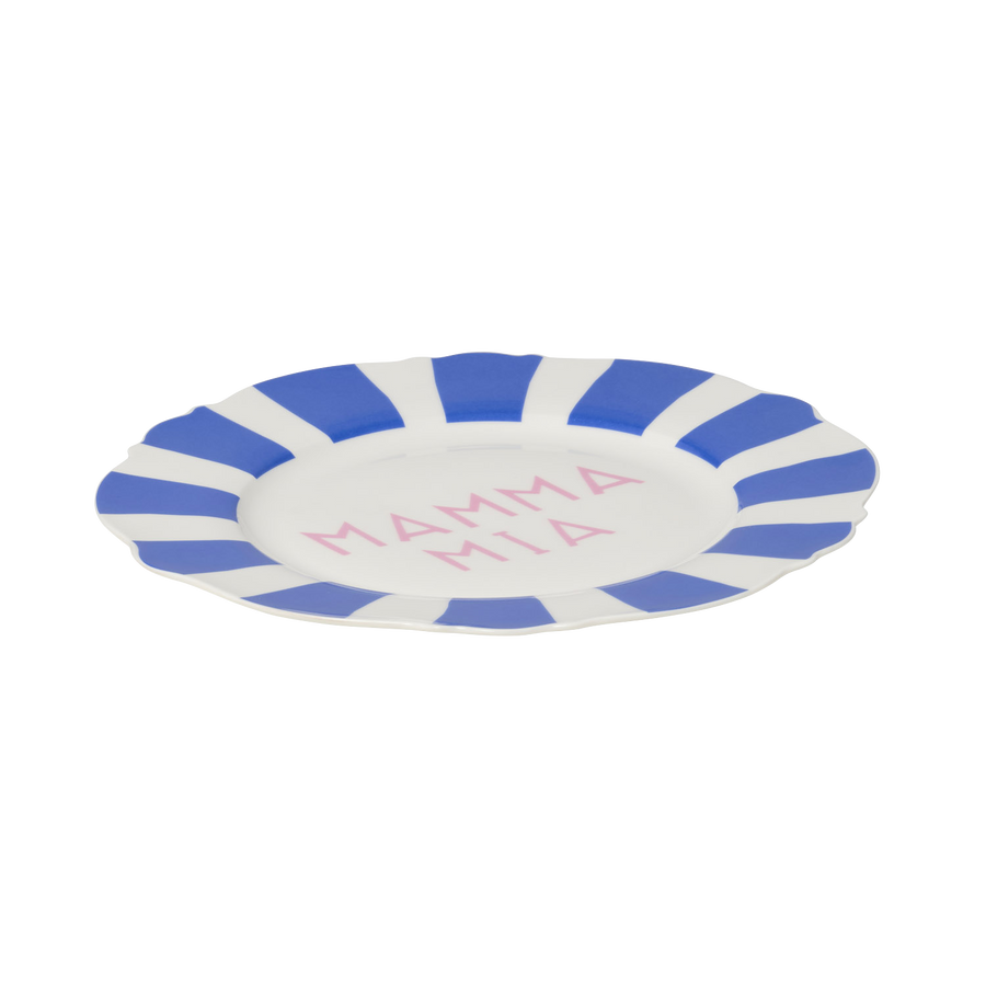Mamma Mia Wave Dinner Plate Set In The Roundhouse Mamma mia wave dinner plate set in the roundhouse
