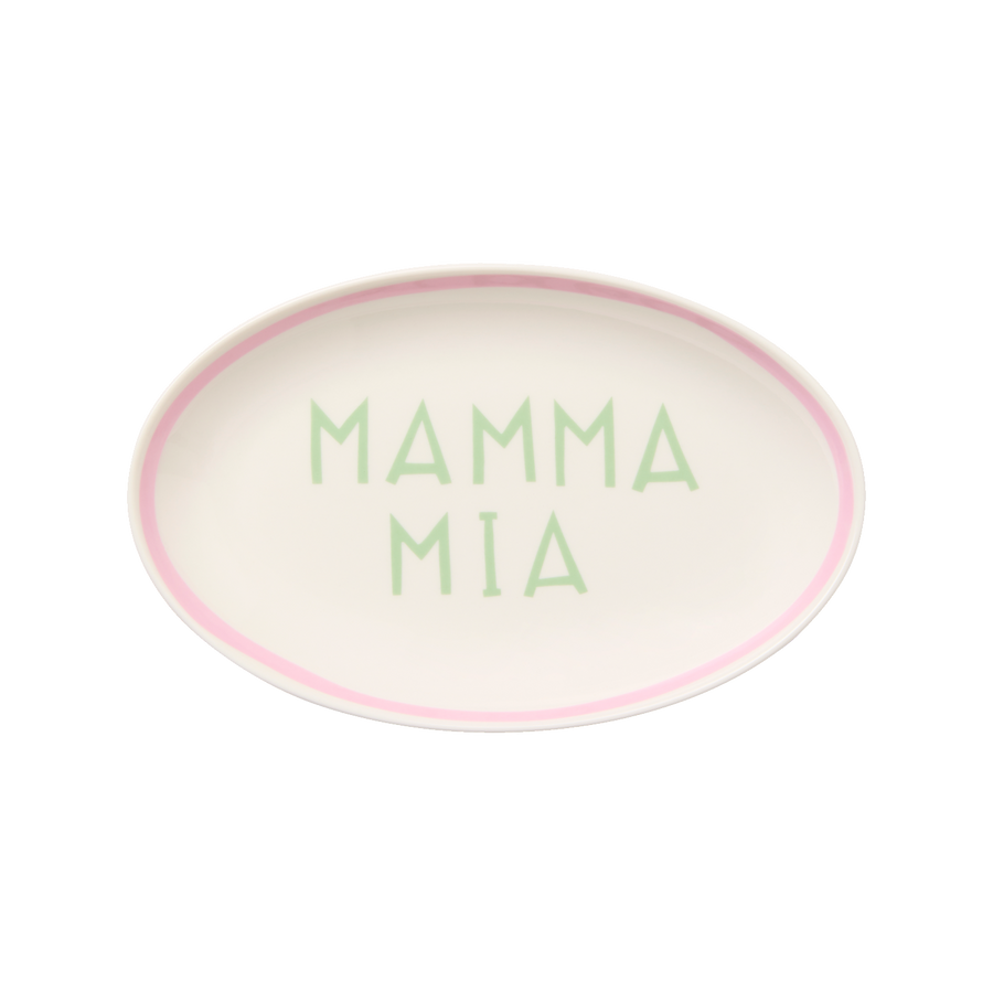 Mamma Mia Small Oval Tray