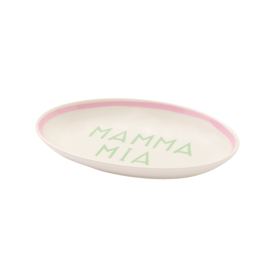 Mamma Mia Small Oval Tray