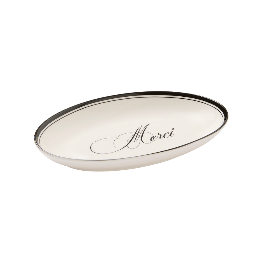 Merci Small Oval Tray