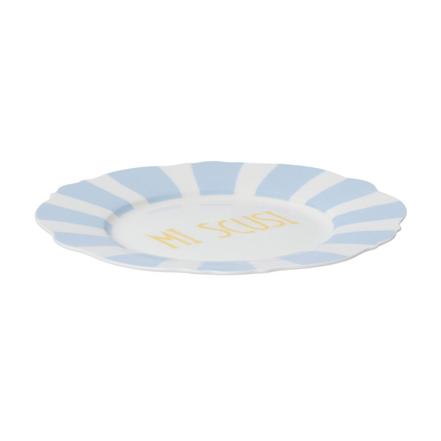 Pastel Italian Side Plate Set of 4