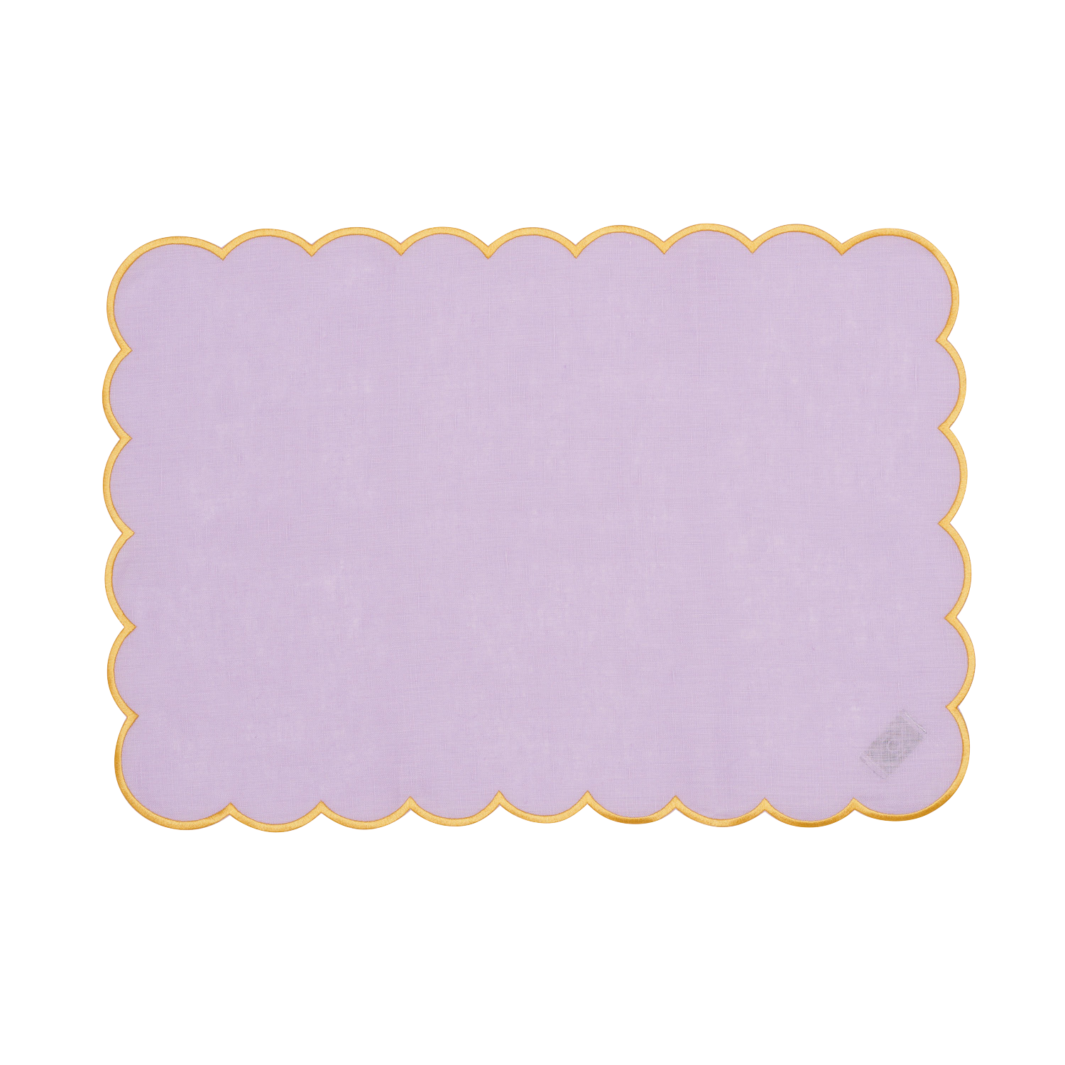 Lilac And Mustard Scalloped Placemat Set Of 4 In The Roundhouse lilac-and-mustard-scalloped-placemat-set-of-4-in-the-roundhouse