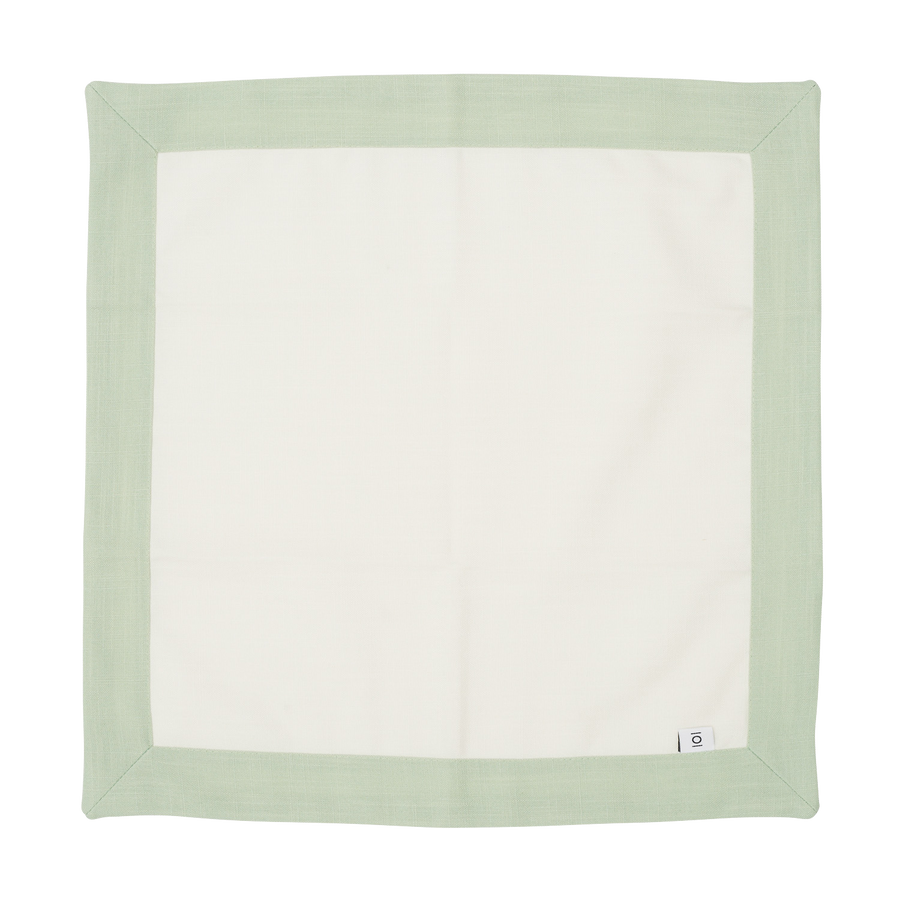 Mint and Forrest Green Napkin Set