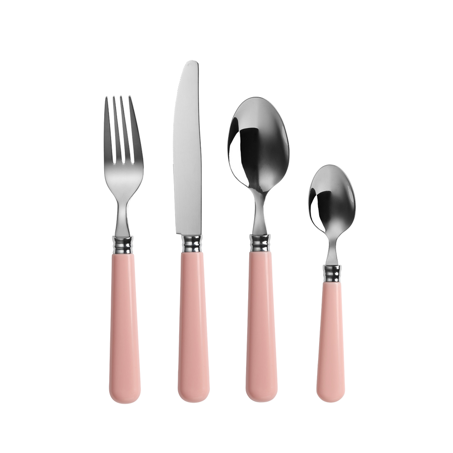 Pink Cutlery Set