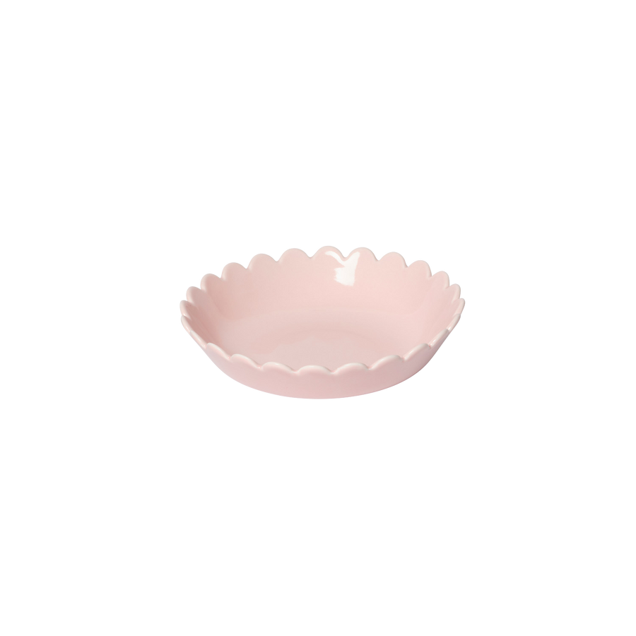 Pink Scallop Bowls – Set of 4