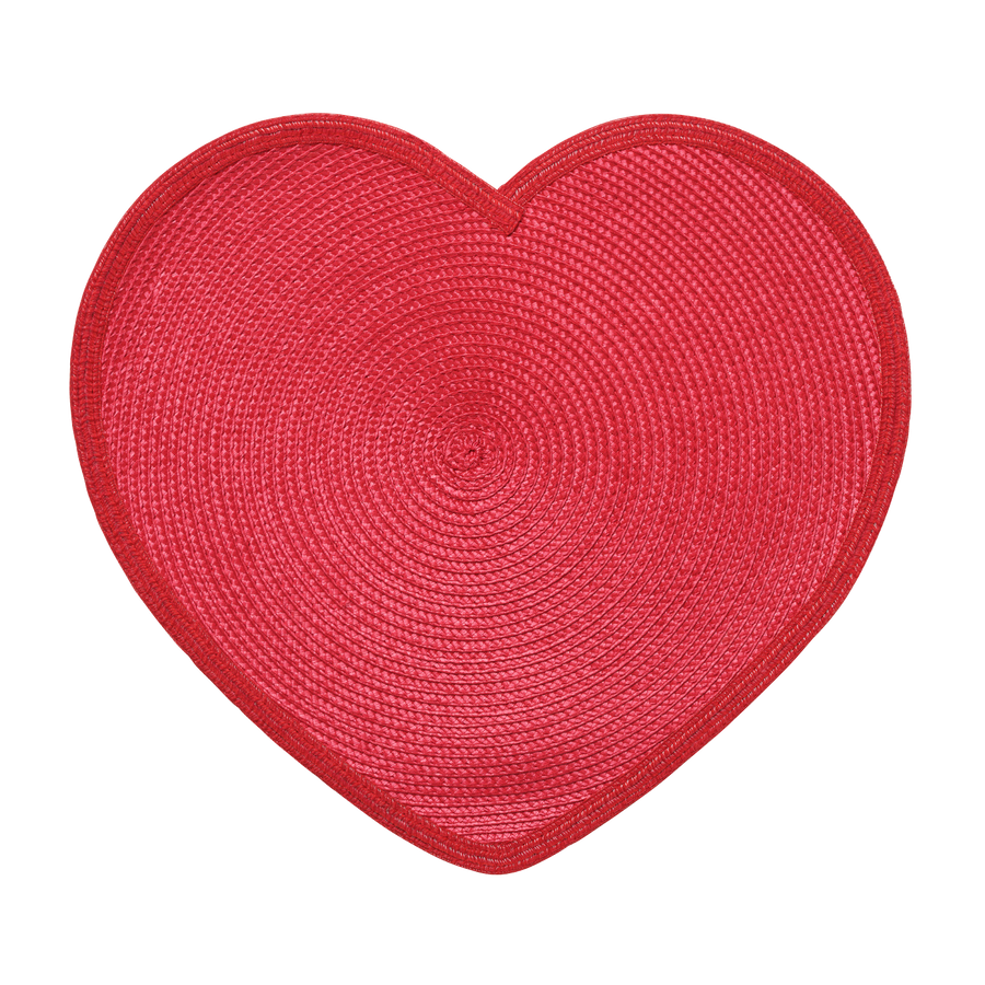 Heart Straw Placemats