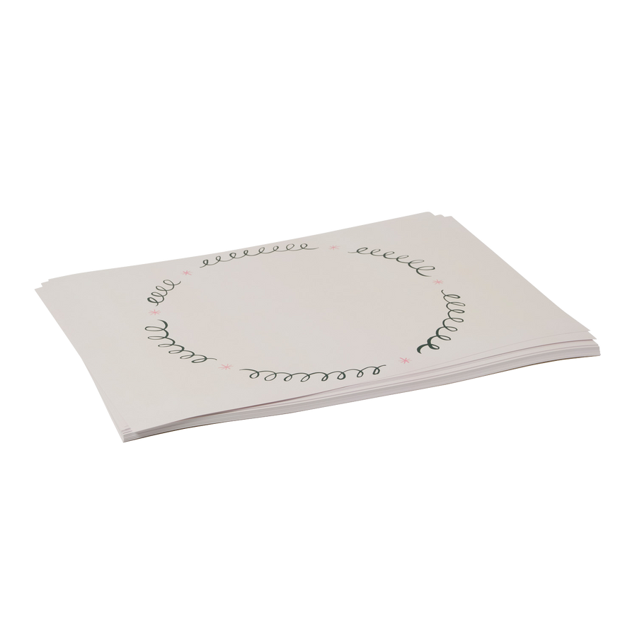 Swirl Paper Placemat