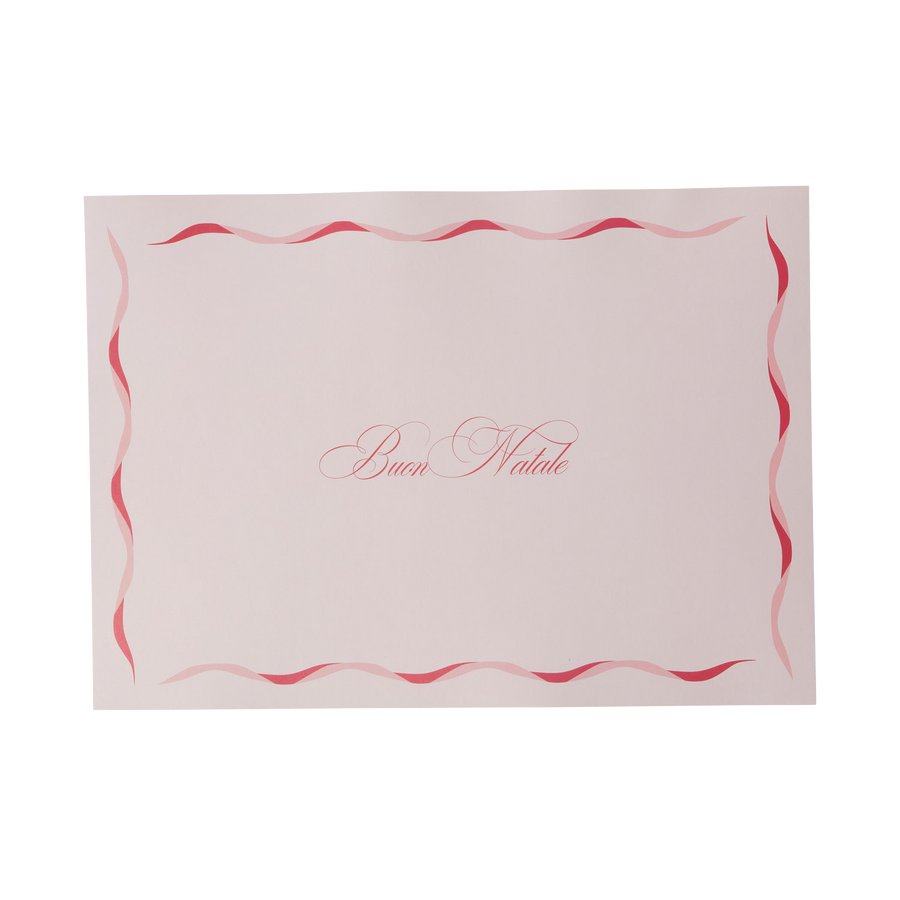 Paper Placemat and Placecard Set