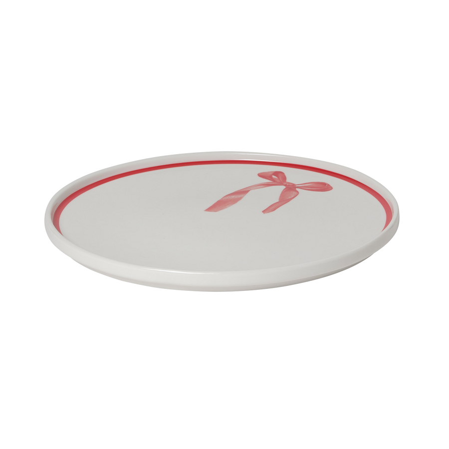 Red Ribbon Plate