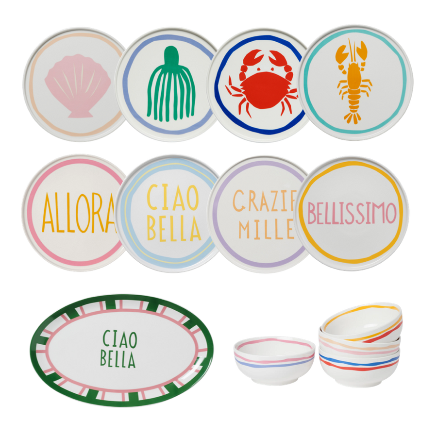 Seafood & Italian Essentials Set