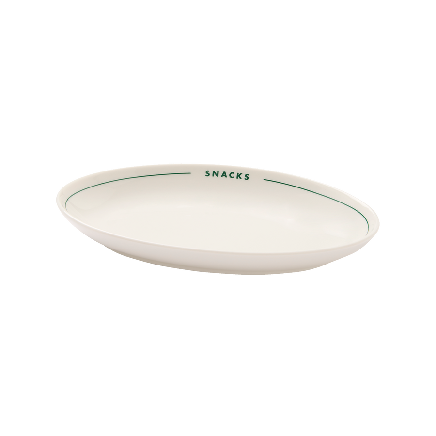 Snacks Small Oval Tray