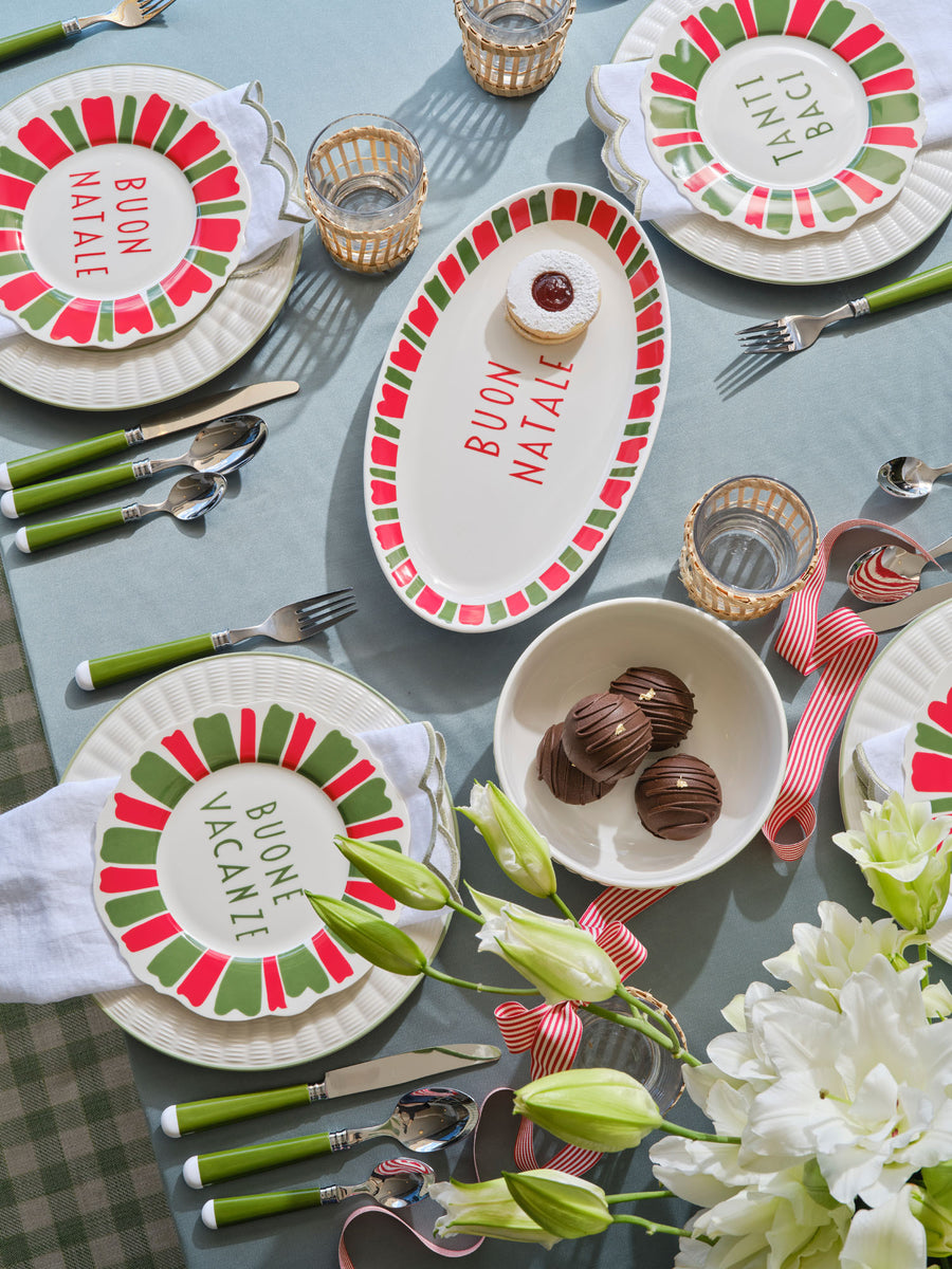 Red and Green Festive Platter