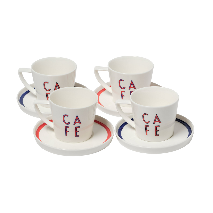 Cafe Tea Cup Set