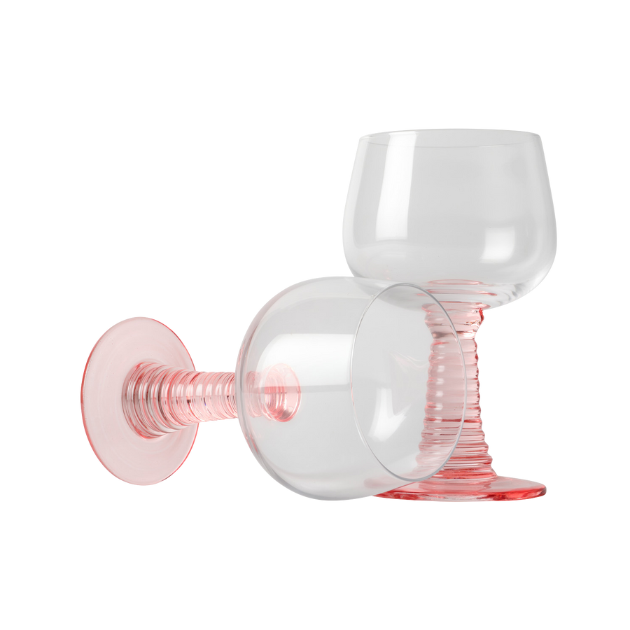 Pink Wine Goblet — Set of 2