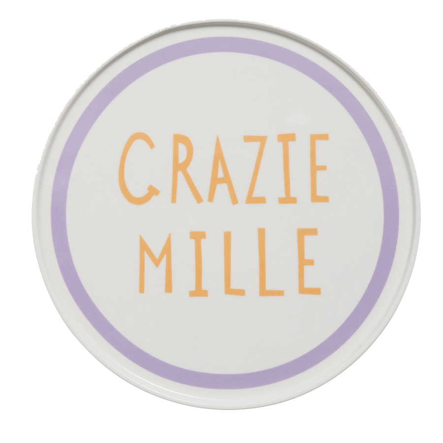 Grazie Mille Plate - Back in stock early Dec