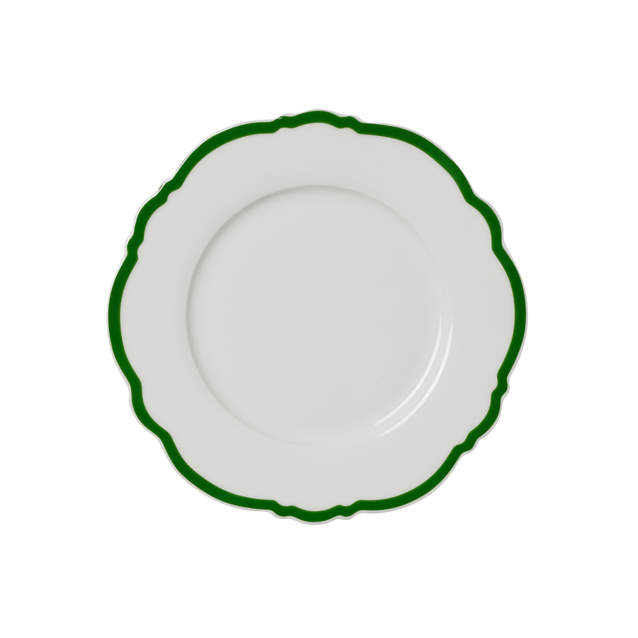 Green Wave Side Plate - Set of 4